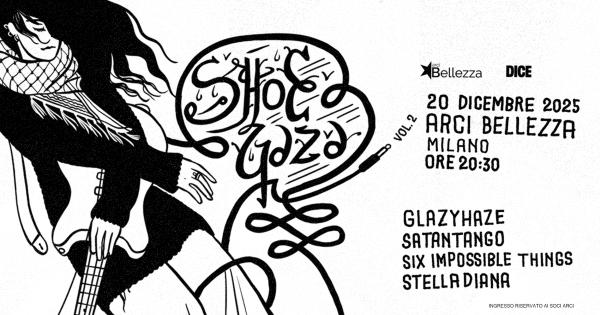 SHOEGAZA #2 - LIVE PER LA PALESTINA