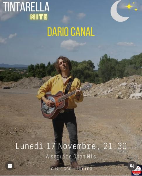 TINTARELLA NITE - DARIO CANAL