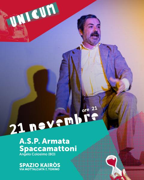 A.S.P. ARMATA SPACCAMATTONI a Spazio Kairòs!