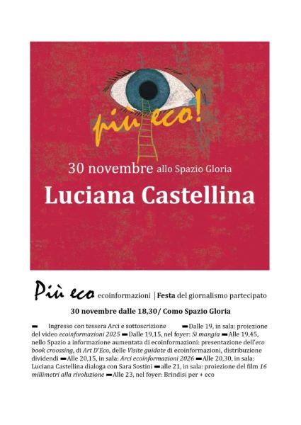 30 novembre/ Festa del giornalismo partecipato ecoinformazioni/ Programma