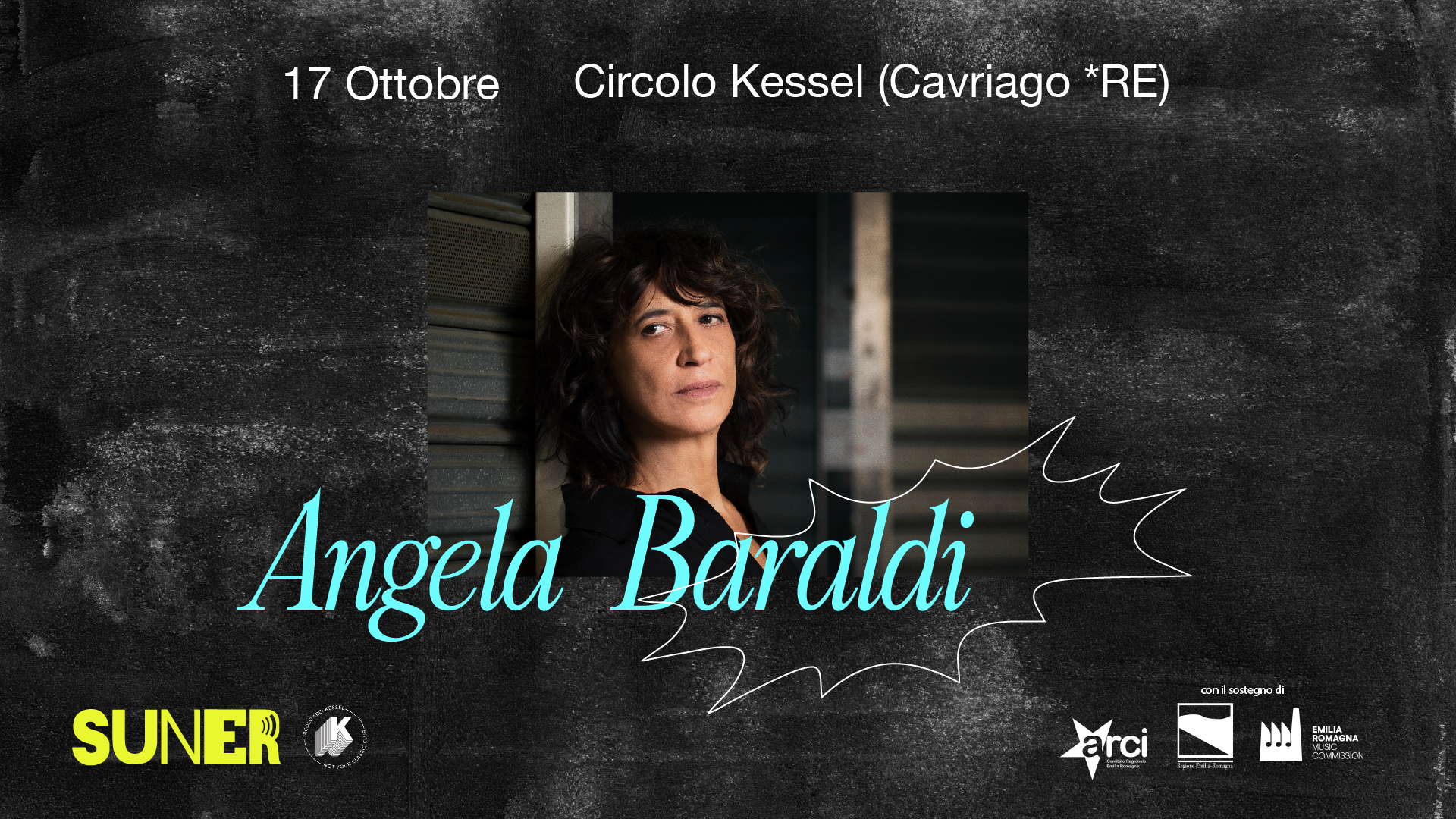 ANGELA BARALDI @Circolo Kessel (Cavriago RE) ✧ SUNER Festival