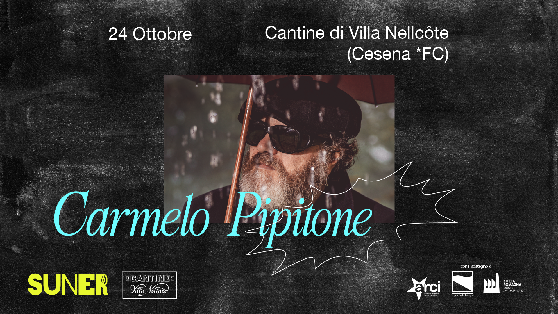 CARMELO PIPITONE @Cantine di Villa Nellcôte ✧ SUNER Festival