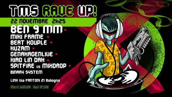 TMS RAVE UP! w/BEN 9 MM