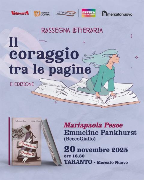 Il coraggio tra le pagine - incontro con Mariapaola Pesce