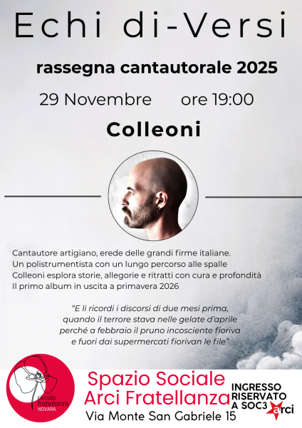 Echi di-Versi | Colleoni