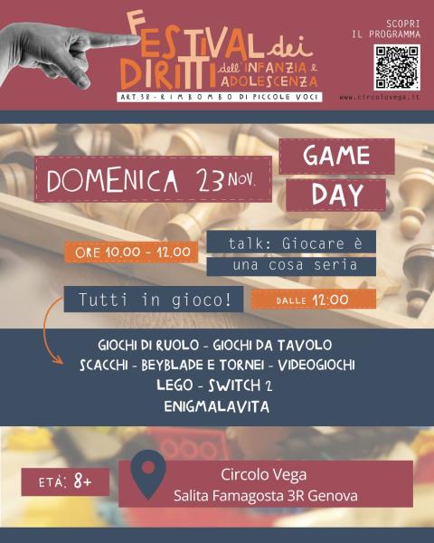 GAME DAY! #festivaldeidiritti