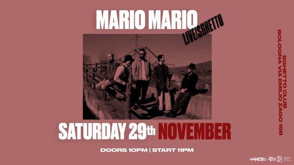 MARIO MARIO | Live! Sghetto