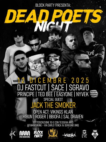 DEAD POETS NIGHT by BLOCK PARTY