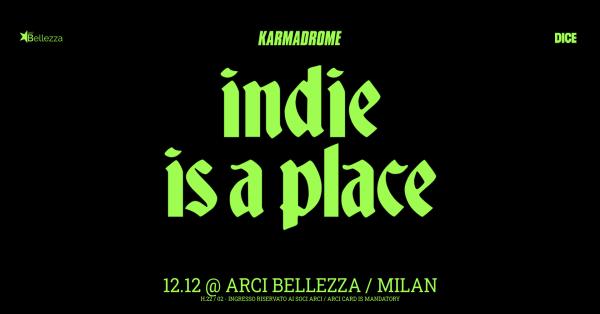 KARMADROME INDIE-NIGHT