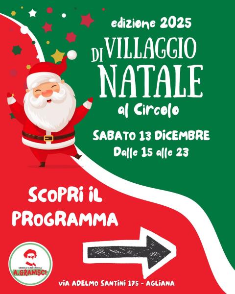 Villaggio di Natale al Circolo!
