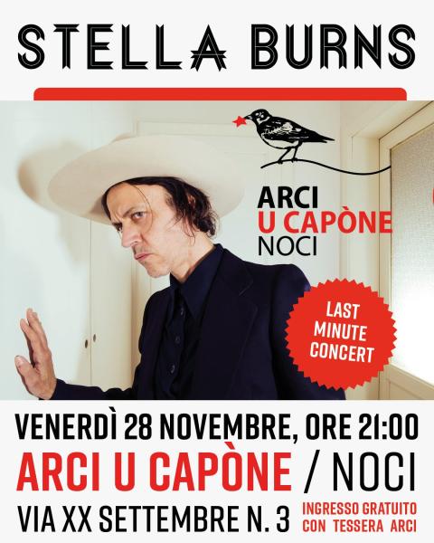 Stella Burns in concerto