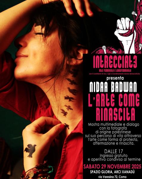 INTRECCIAT3 - Nidra Badwan - L'arte come rinascita