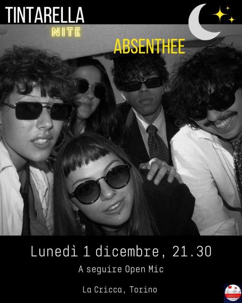 TINTARELLA NITE - Gli Absenthee