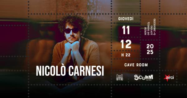 Nicolò Carnesi live