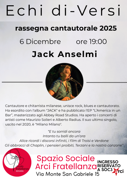 Echi di-Versi | Jack Anselmi