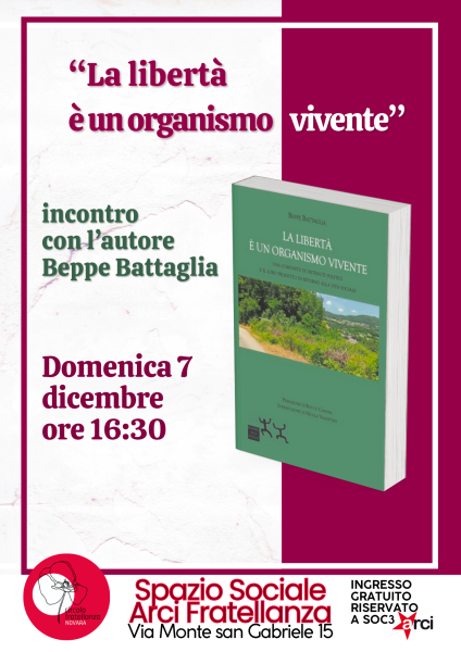 La libertà è un organismo vivente | Incontro con Beppe Battaglia