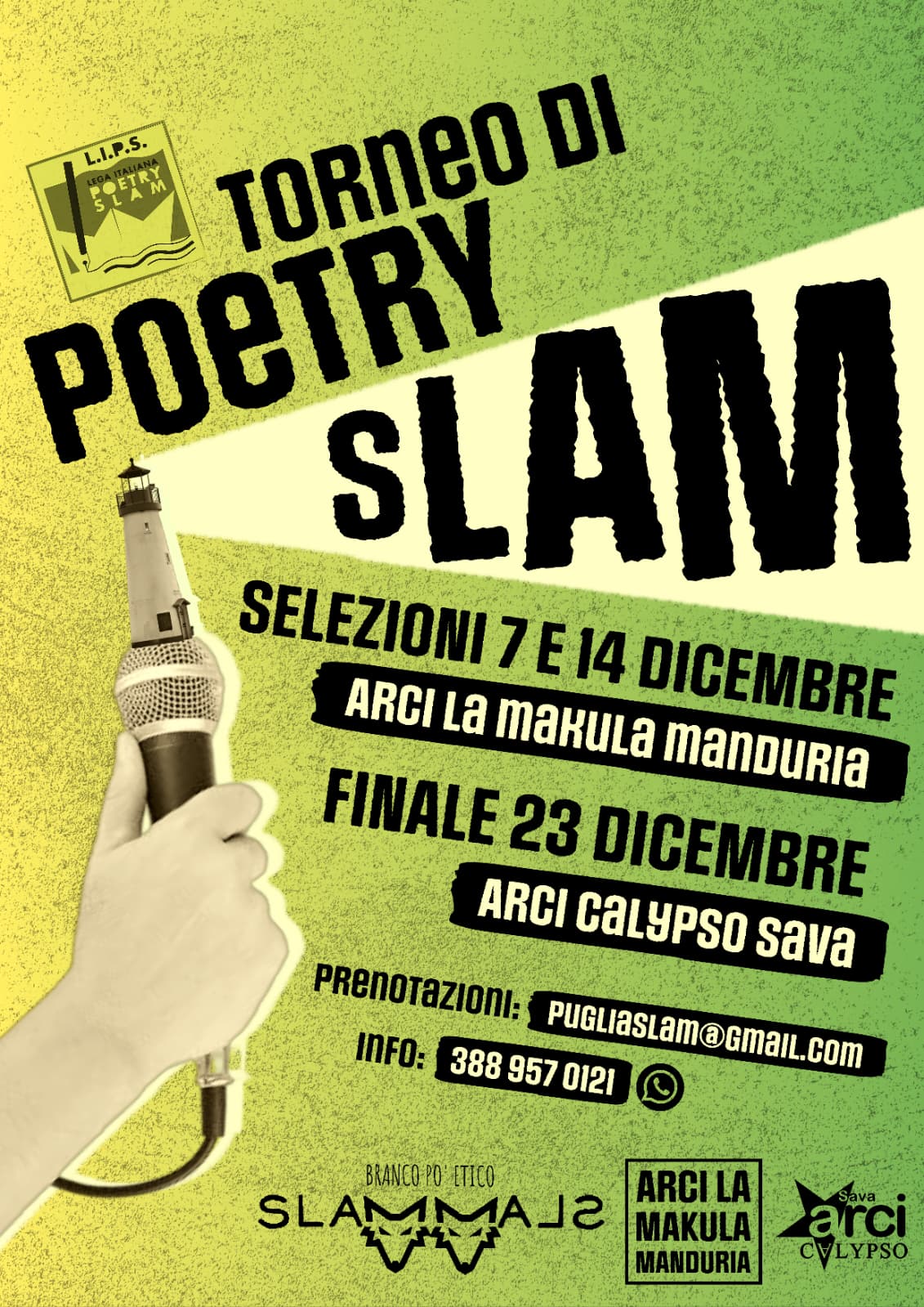 Torneo di Poetry Slam - finale