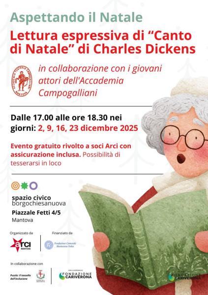Lettura espressiva di “Canto di Natale” di Charles Dickens