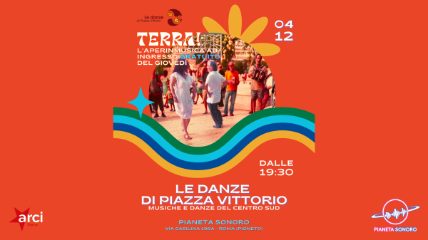 𝑻𝒆𝒓𝒓𝒂! LE DANZE DI PIAZZA VITTORIO Live