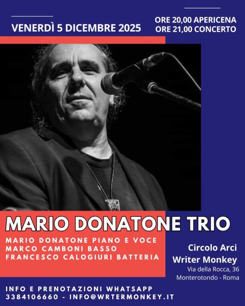 Mario Donatone in trio - blues