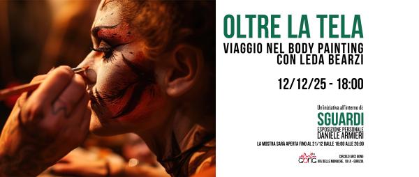 Oltre la tela. Viaggio nel body painting con Leda Bearzi