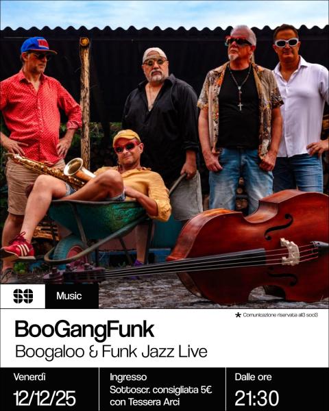BooGangFunk – Boogaloo & Funk Jazz Live