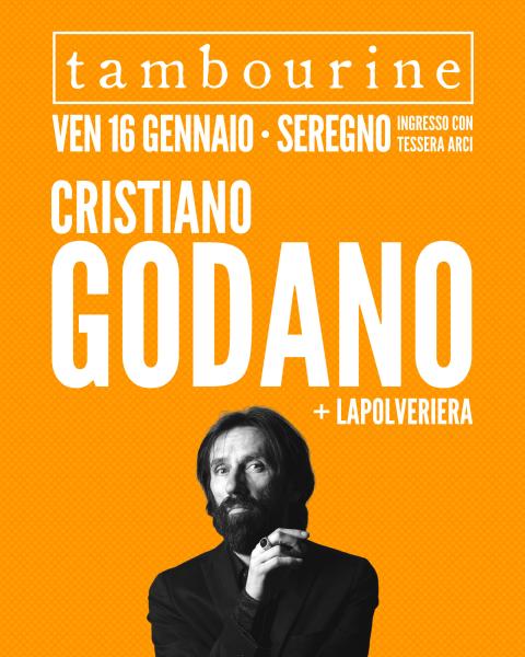 CRISTIANO GODANO • PAROLE E MUSICA + Lapolveriera