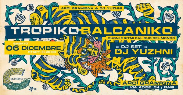 Tropico-Balcaniko suoni e ritmi dal Sud del Mondo