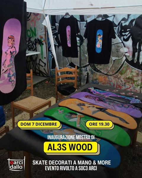 Presentazione mostra Al3swood