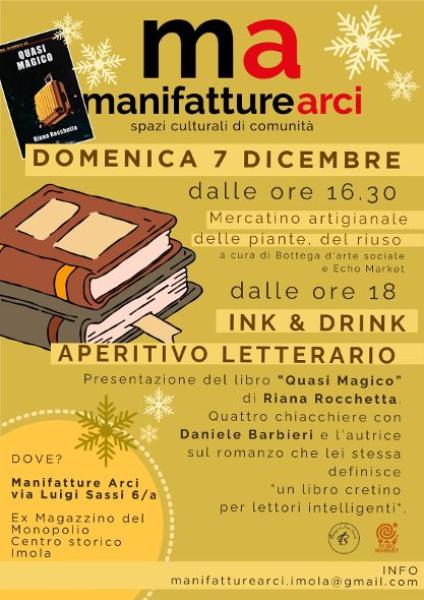 INK & DRINK - Presentazione del libro “Quasi Magico” di Riana Rocchetta
