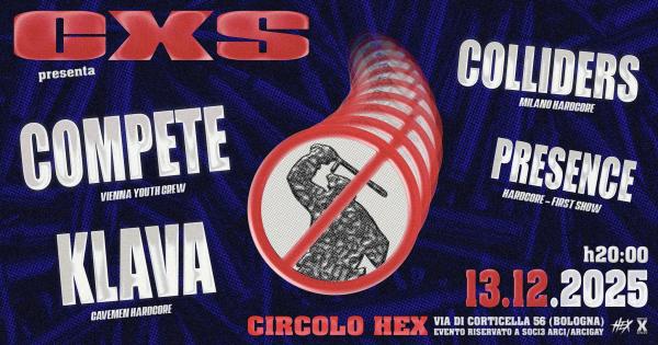 Hardcore night al Circolo Hex