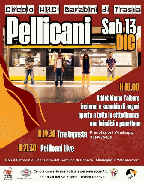 I Pellicani live