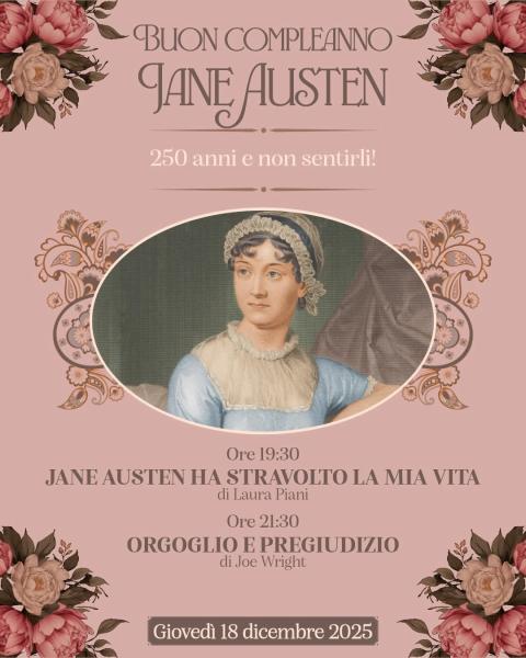 Buon compleanno Jane Austen!