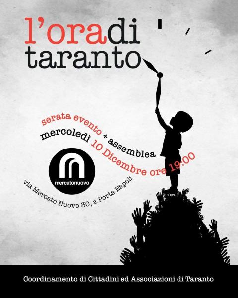 L’ora di Taranto: assemblea pubblica