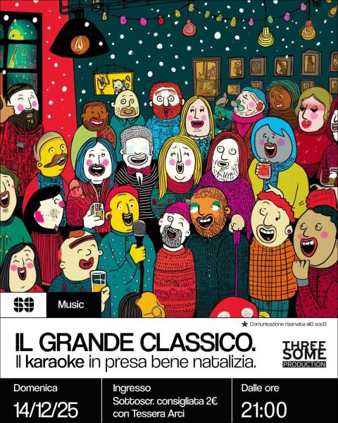 Il grande classico – Il karaoke in presa bene natalizia