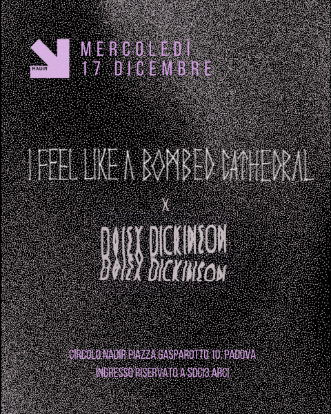 I FEEL LIKE A BOMBED CATHEDRAL live set w/ visual
