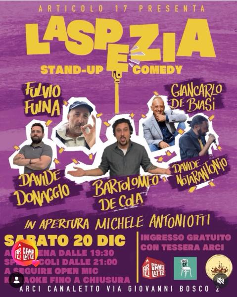 LA SPEZIA STAND UP COMEDY! 🎭