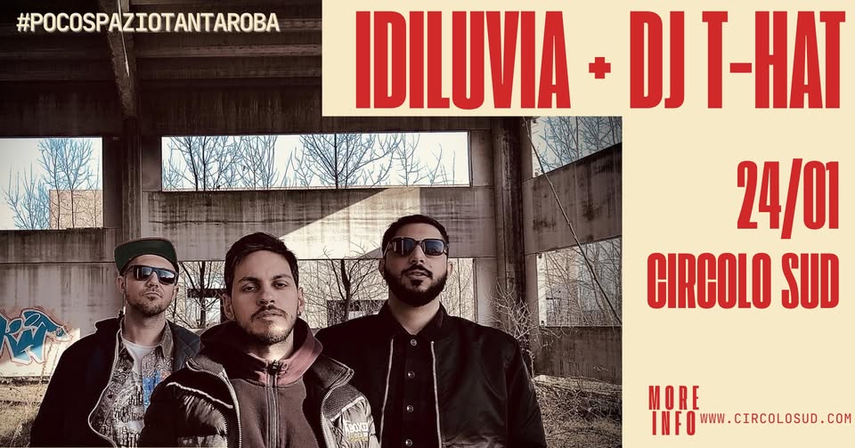 Idiluvia Live + DJ T-Hat