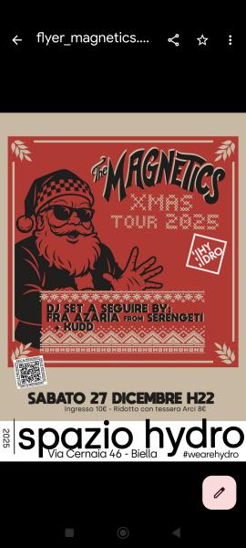 THE MAGNETICS live + Fra Azaria from Serengeti & Kudd djset