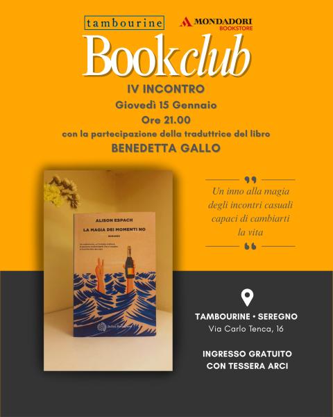 BOOK CLUB • LA MAGIA DEI MOMENTI NO di Alison Espach