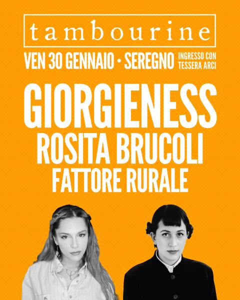 GIORGIENESS + ROSITA BRUCOLI