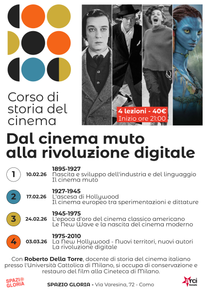 Corso di storia del cinema: la nascita e sviluppo dell'industria e del linguaggio, il cinema muto