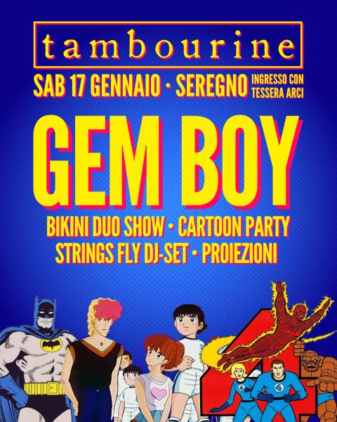CARTOON PARTY • GEM BOY – BIKINI DUO SHOW
