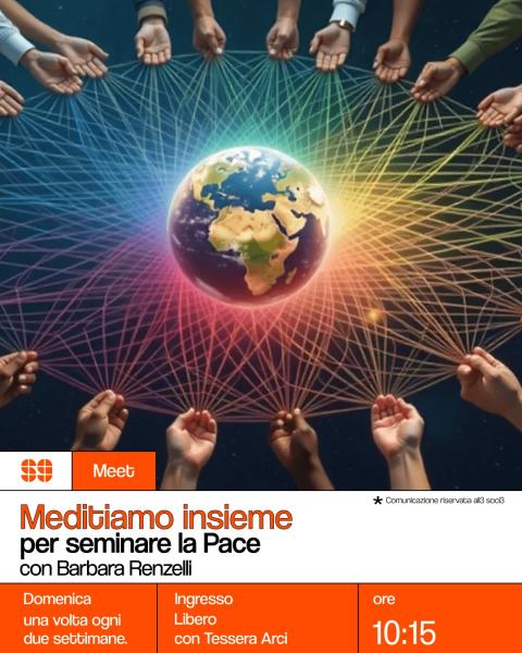 Meditiamo insieme – Per seminare la Pace