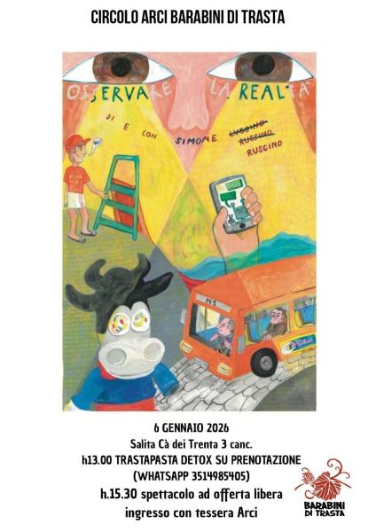 "Osservare la realtà" spettacolo teatrale