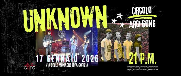 Unknown - live Circolo Arci Gong