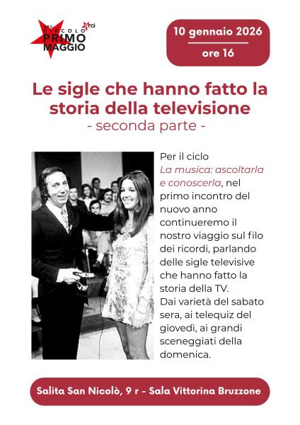 La musica: ascoltarla e conoscerla. Le sigle che hanno fatto la storia della televisione - Parte seconda