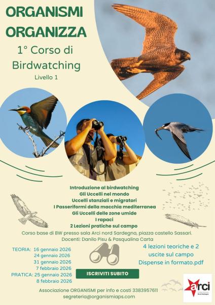 Corso di birdwatching
