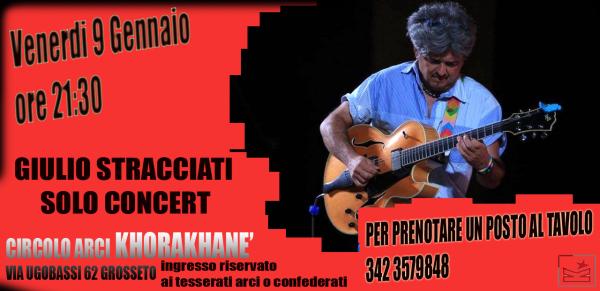JAZZ NIGHT - GIULIO STRACCIATI SOLO CONCERT