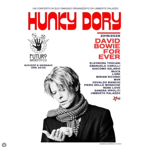 HUNKY DORY!  Il concerto tributo a DAVID BOWIE !